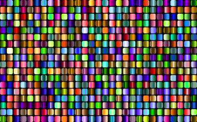 Prismatic Rounded Squares Grid 4