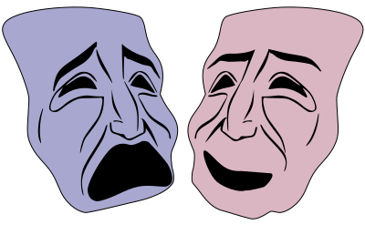 tragic comedy mask