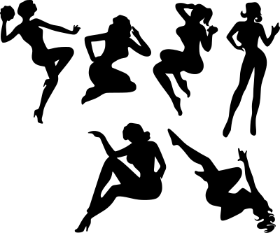 women silhouettes