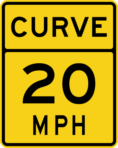 Advisory Curve Speed English 1