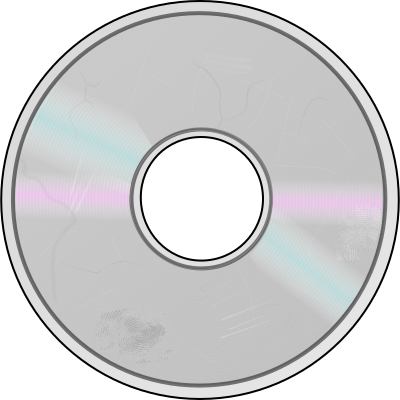Compact Disc scratched