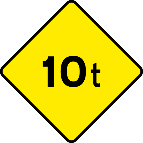 Ireland road sign W 115