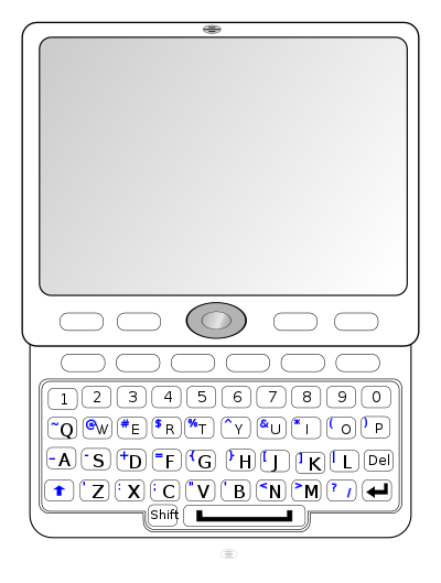 QWERTY Phone Open