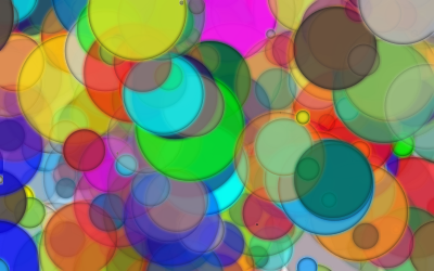 Overlapping Circles Background 7