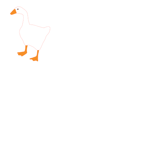 untitled goose standing