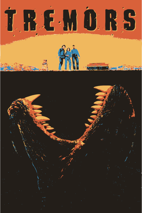 Tremors movie poster