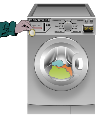 coinlaundry washingmachine