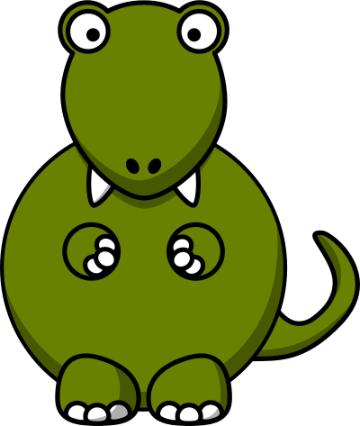 StudioFibonacci Cartoon tyrannosaurus rex