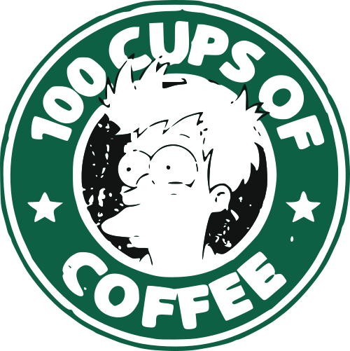 100 cups of coffee