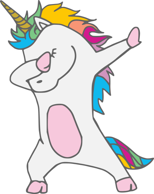 Unicorn Dab Png Unicorn Cartoon Transparent Png Is About Tshirt Dab