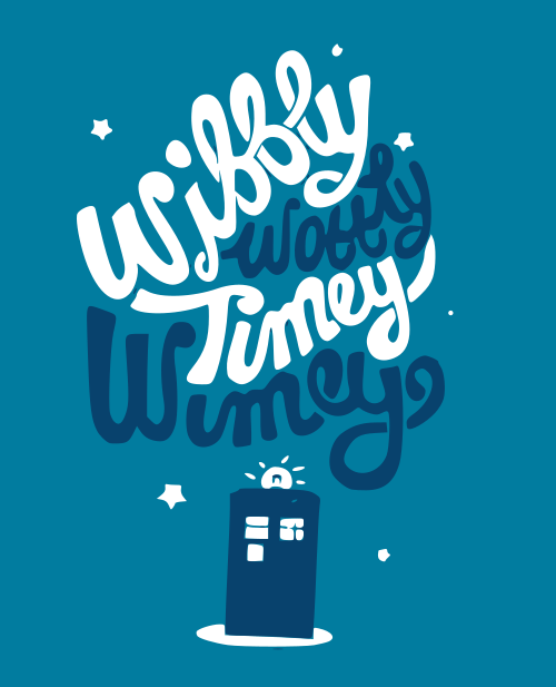 wibbly wobbly timey wimey
