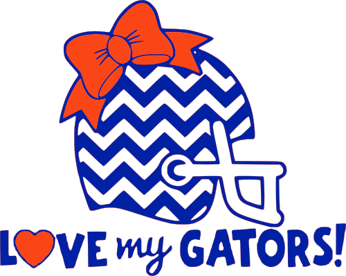 gators chevron helmet jh