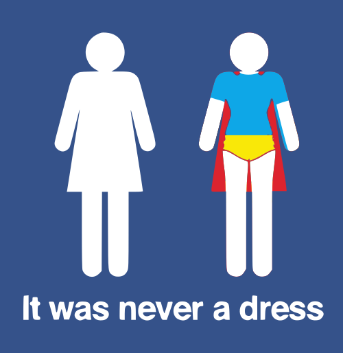 it was never a dress 
