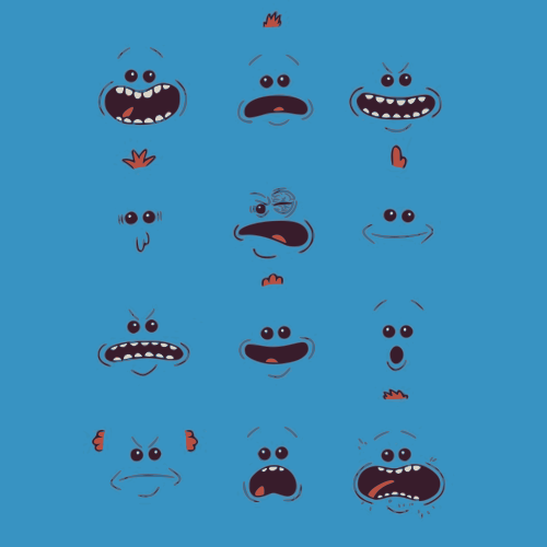 many faces of meeseeks 