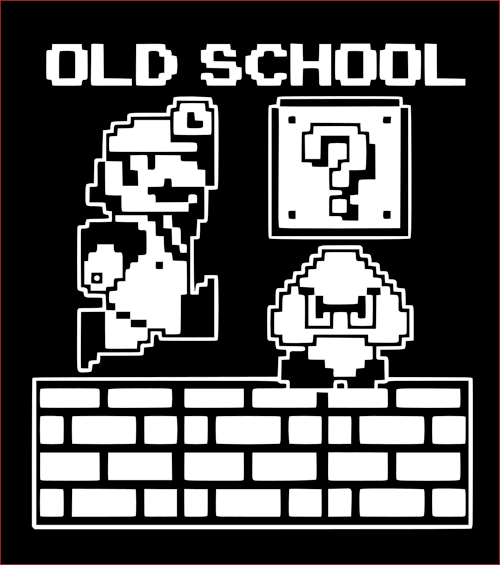 old school mario