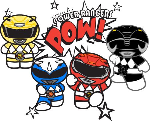power ranger babies pow