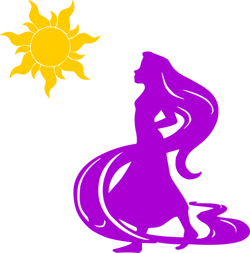 rapunzel and sun sil