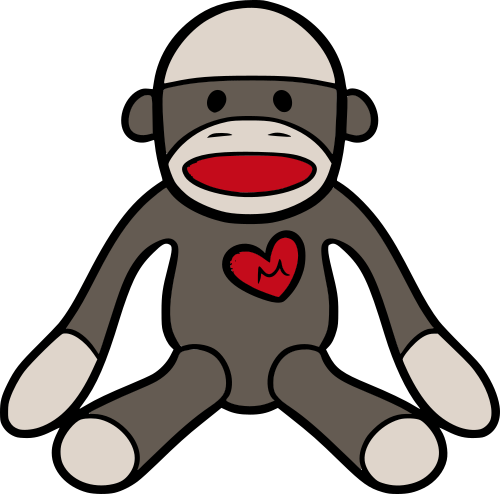 sock monkey 1