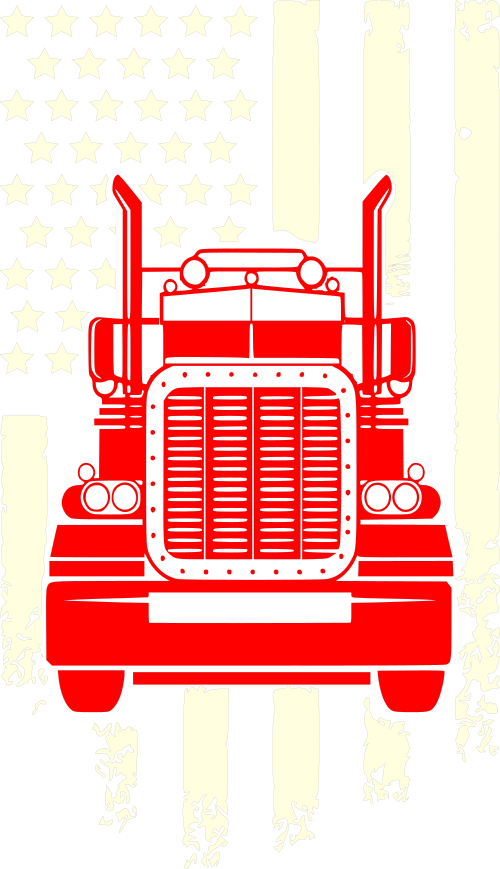 trucker flag