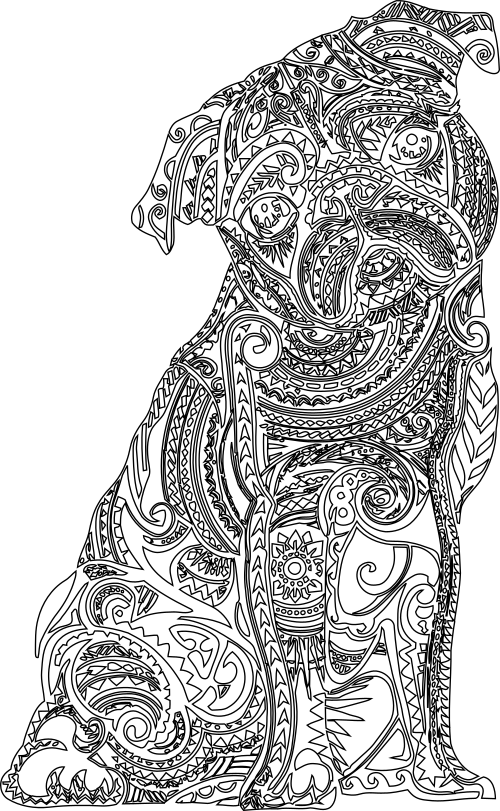 pug mandala