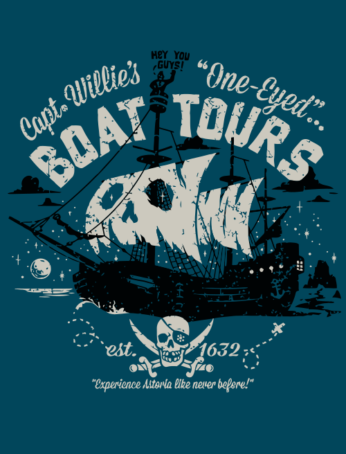 goonies one eyed willie boat tours