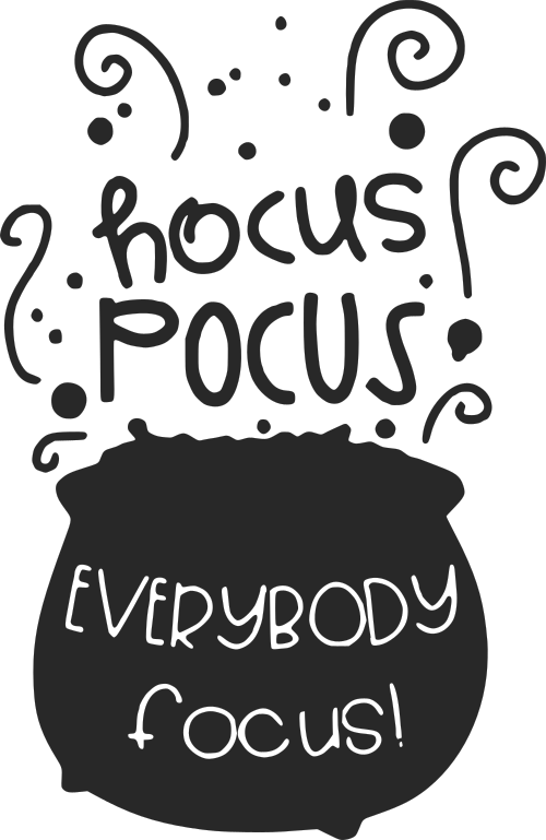 hocus pocus everybody focus teacher shirt