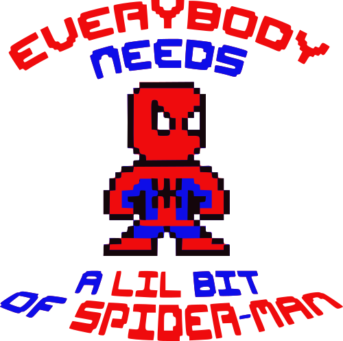 everyone needs a little bit of spiderman 