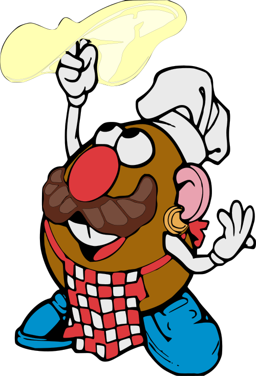 mr potato head pizza man