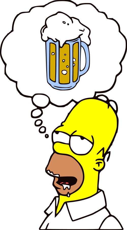 Homero Y Cerveza Png