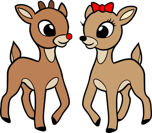 Rudolph And Clarice SVG