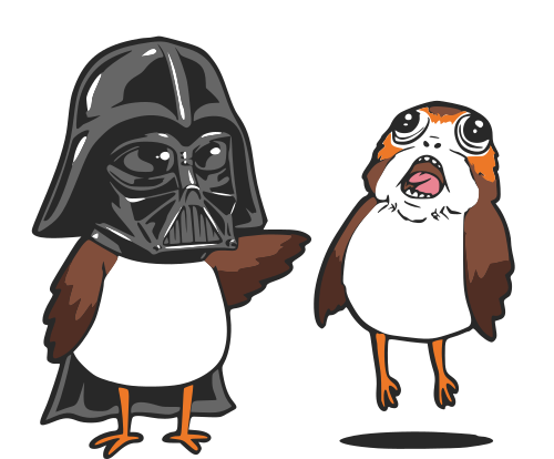 porg darth vader