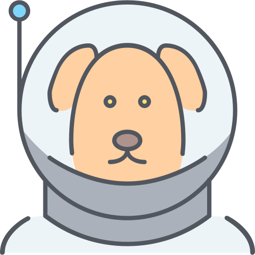 astronaut dog