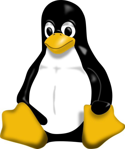 Tux shaded logo