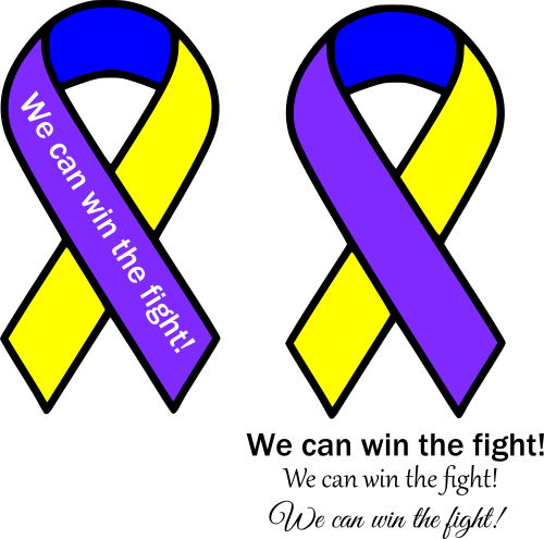 Bladder Cancer Awareness ribbon