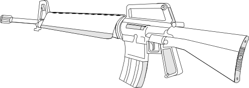 m16 assault rifle