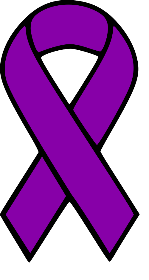 Pancreatic cancer ribbon