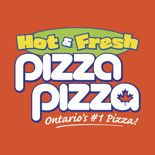 hot fresh pizza pizza logo