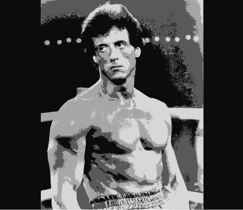 Sylvester Stallone 4 colors