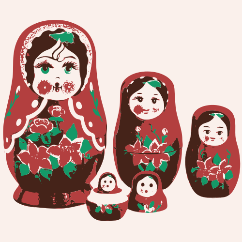 nesting dolls