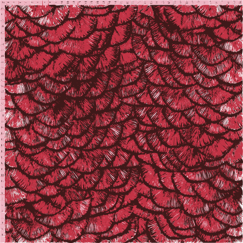 dragon scales pattern 3 colors