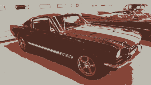 1965 Ford Mustang 3 colors