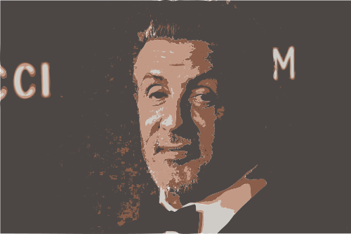 Sylvester Stallone 4 colors