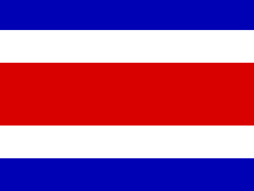 flag of costa rica logo
