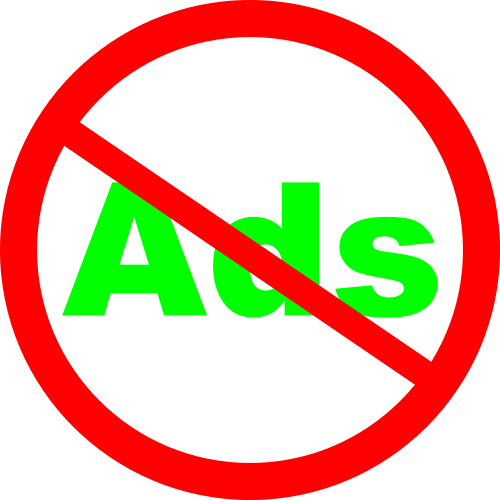 No ads