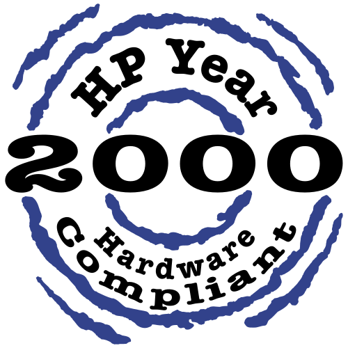 hp 2000 hardware compliant logo