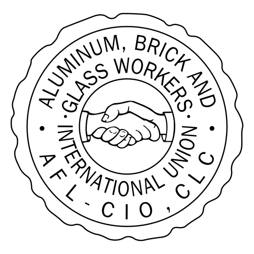 aluminum brick and glass workers international union logo