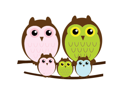 owl family sin fondo