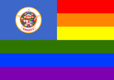 Rainbow Flag Minnesota
