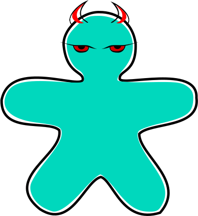 gingerbread devil