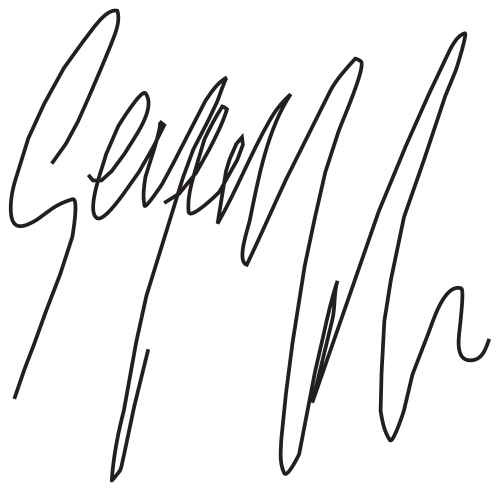 George Michael autograph